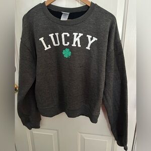 Modern Lux Dark Gray Women's Sweater